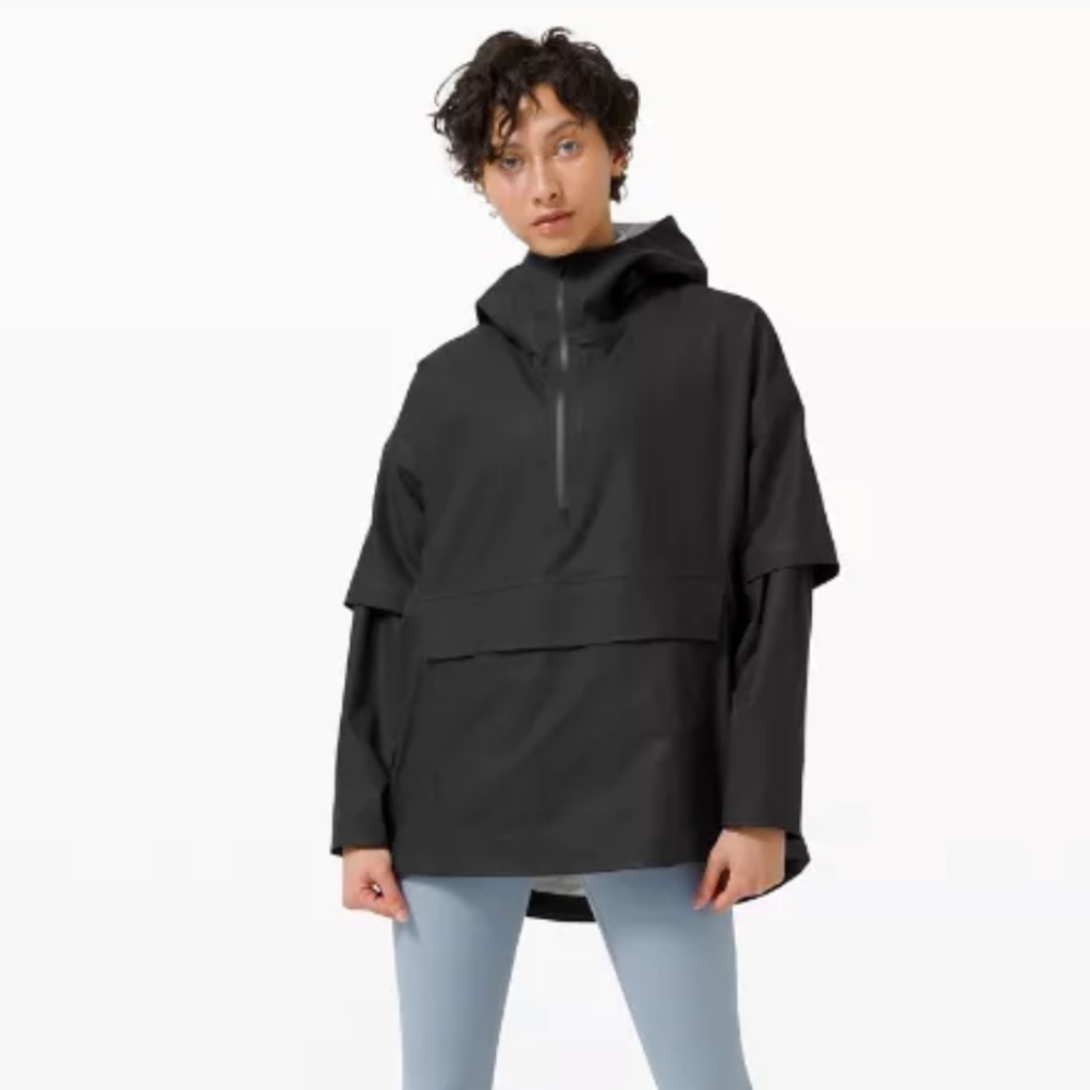 Lululemon Into the Drizzle 1/2 Zip Jacket